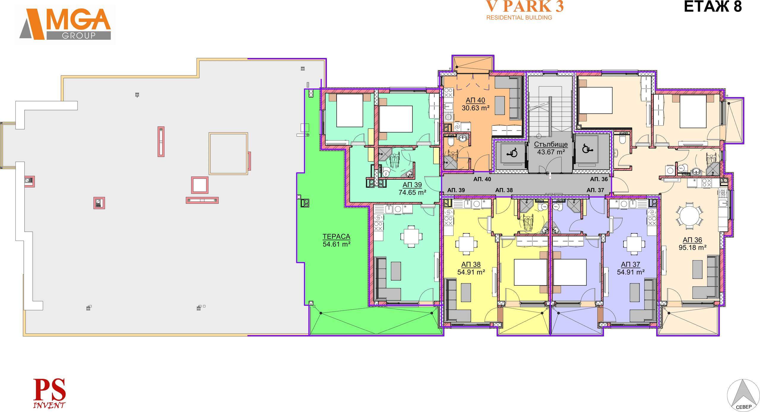 Жилищна сграда V Park 3