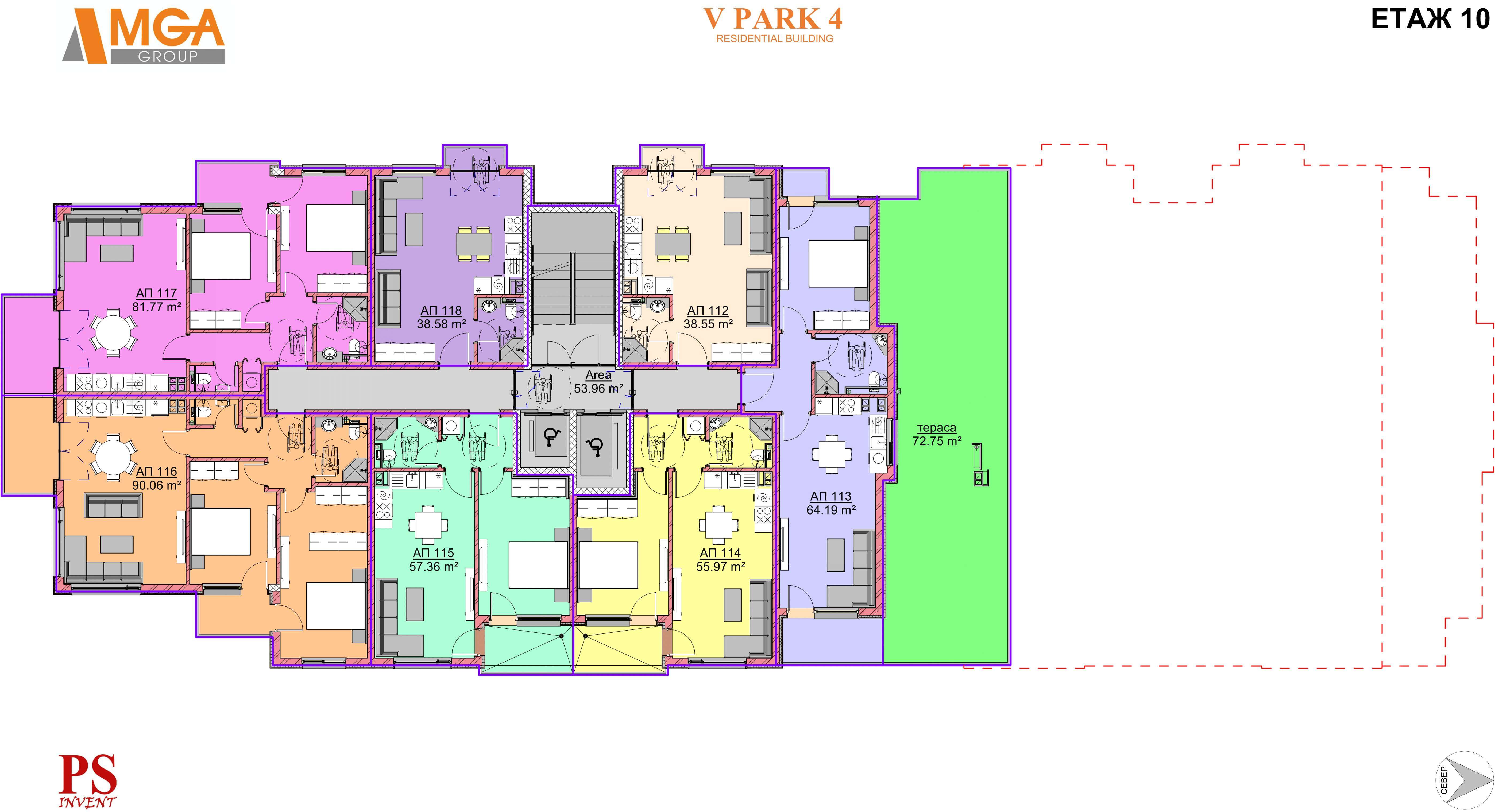 Жилищна сграда V Park 4