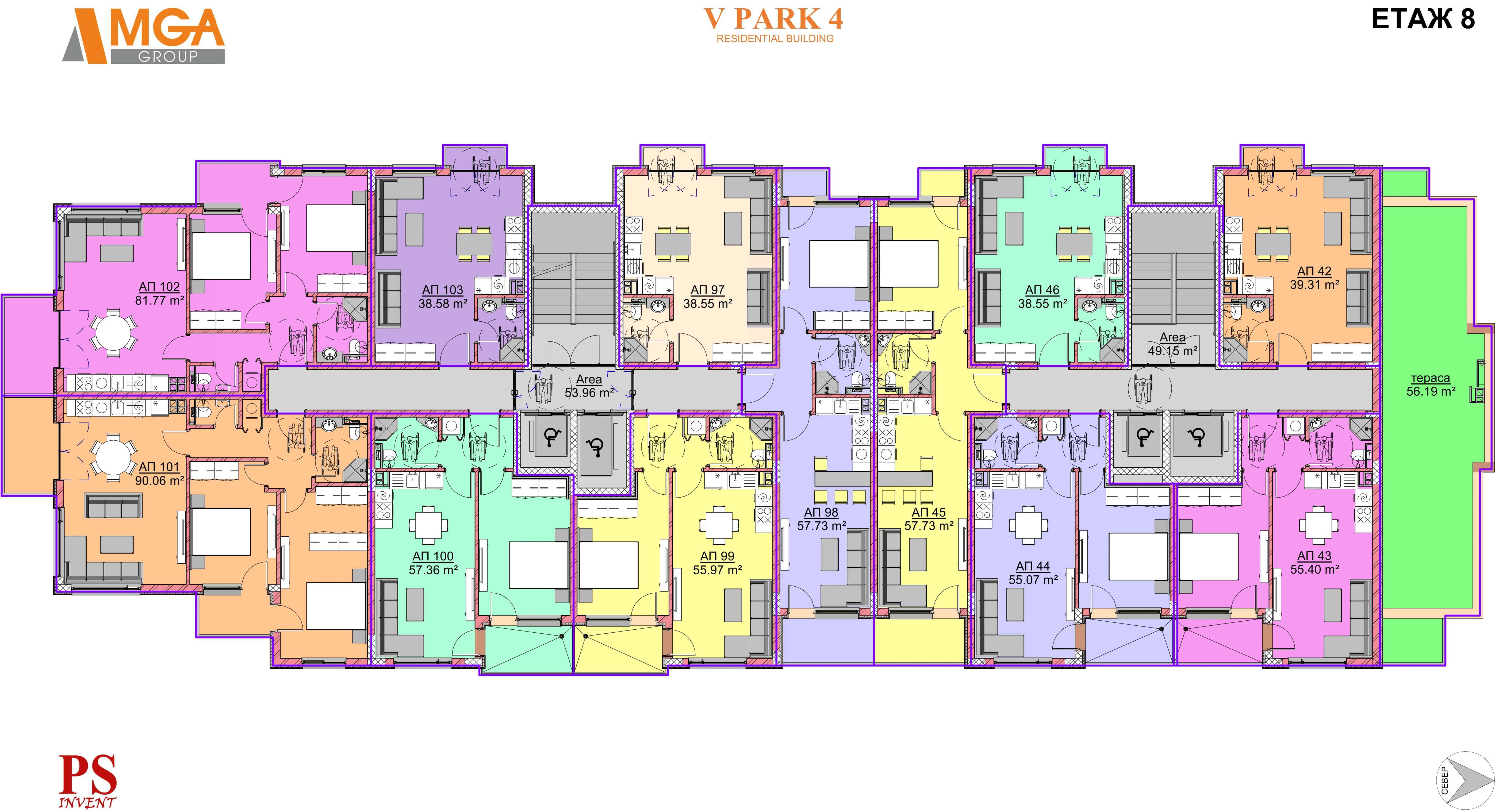 Жилищна сграда V Park 4