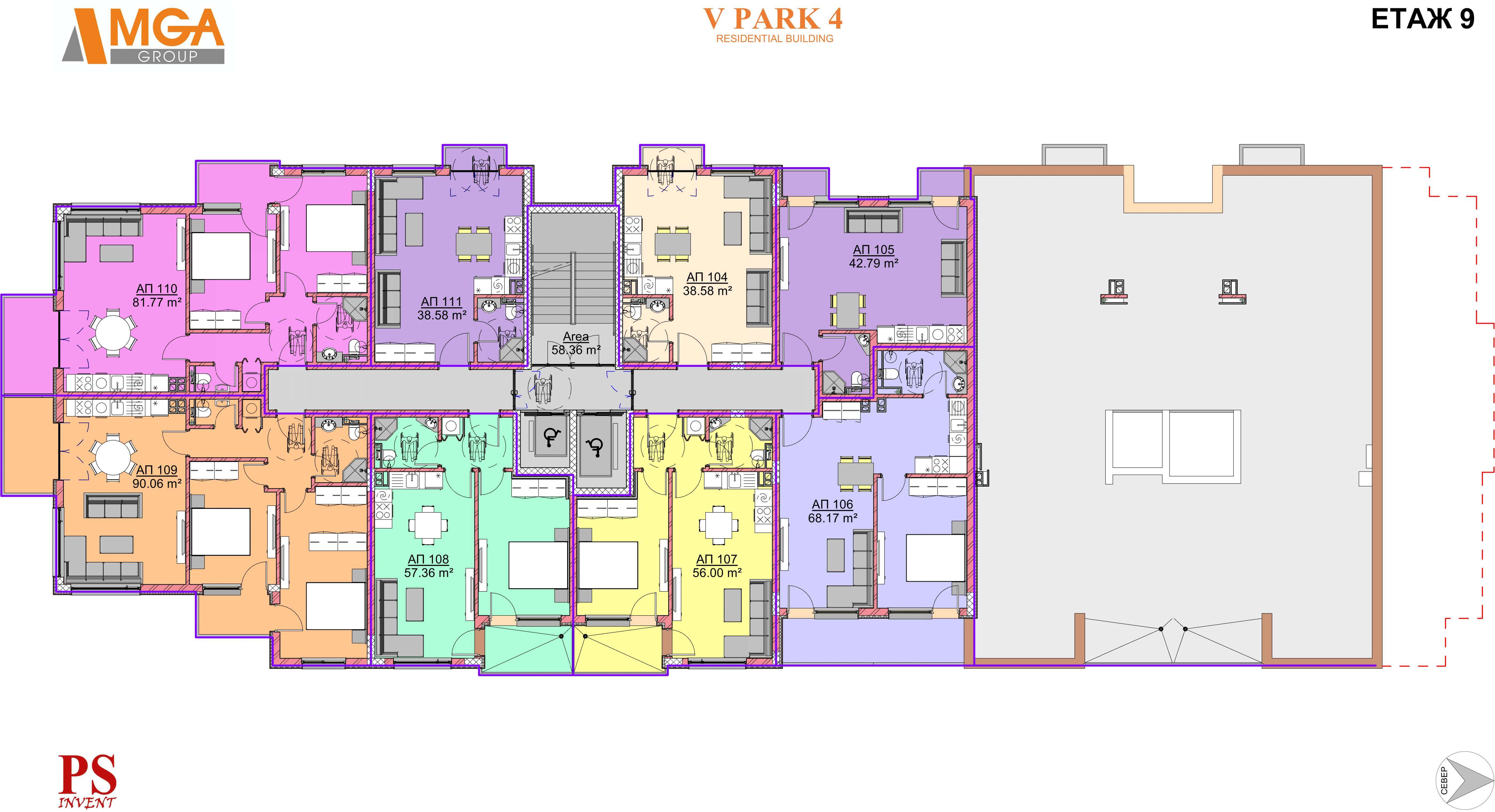 Жилищна сграда V Park 4