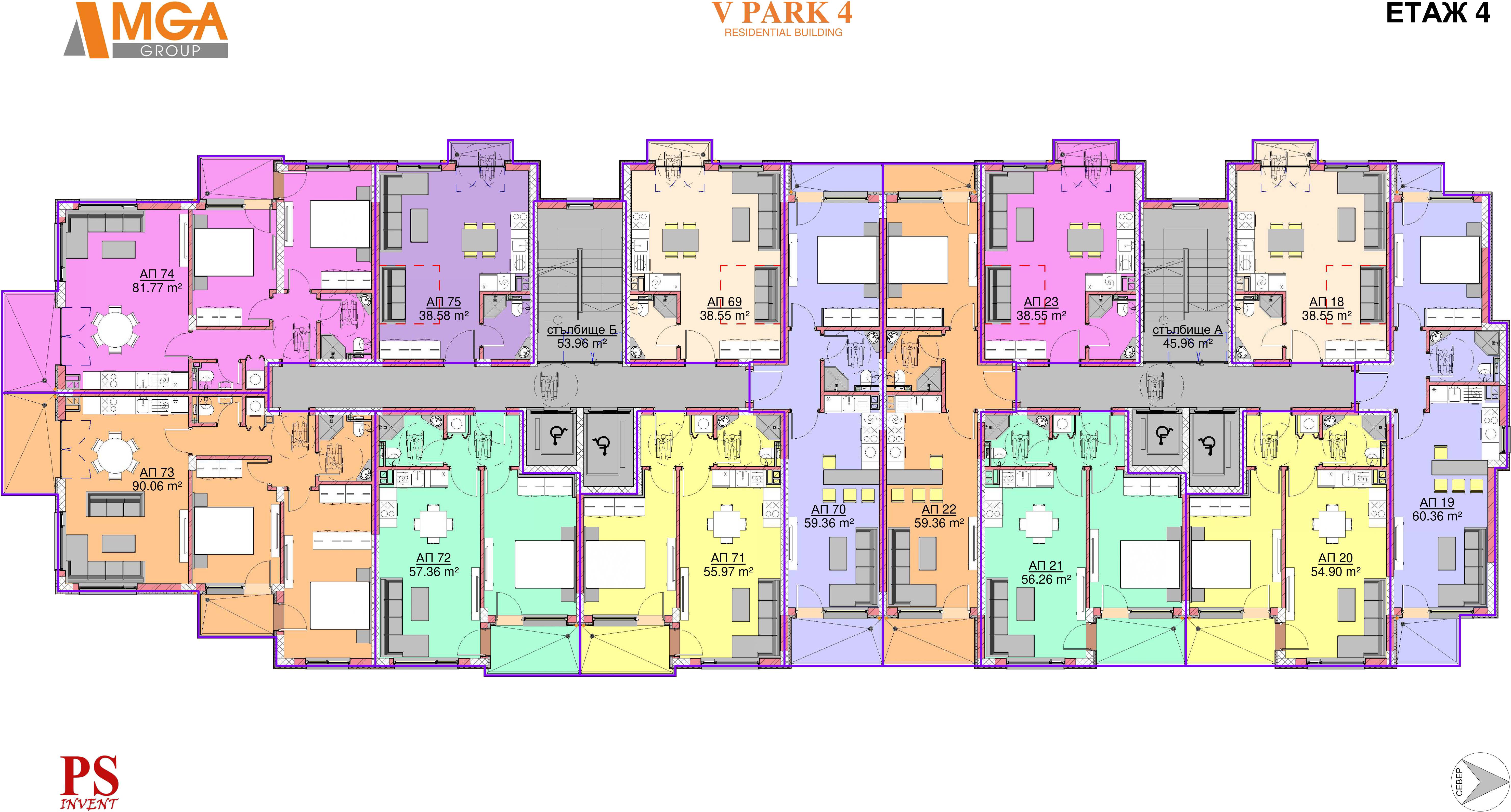 Жилищна сграда V Park 4